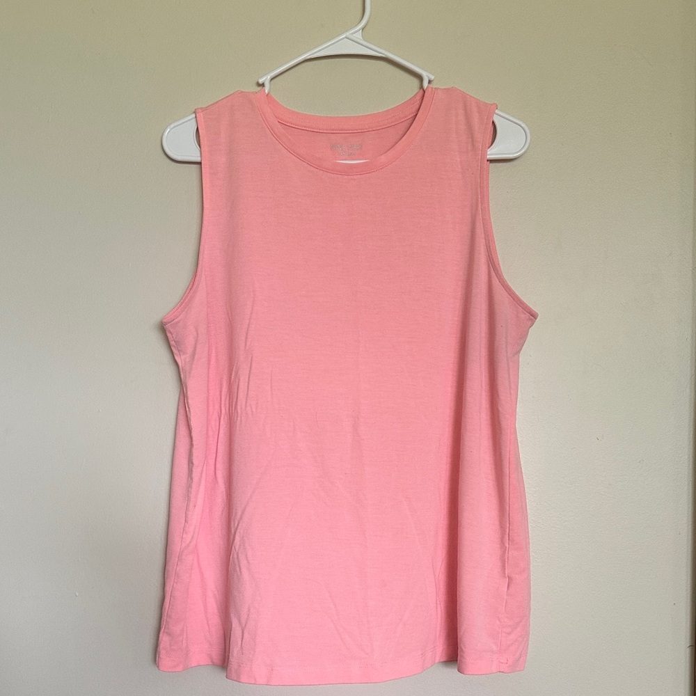 Nine West Pink/light salmon Tank Tee